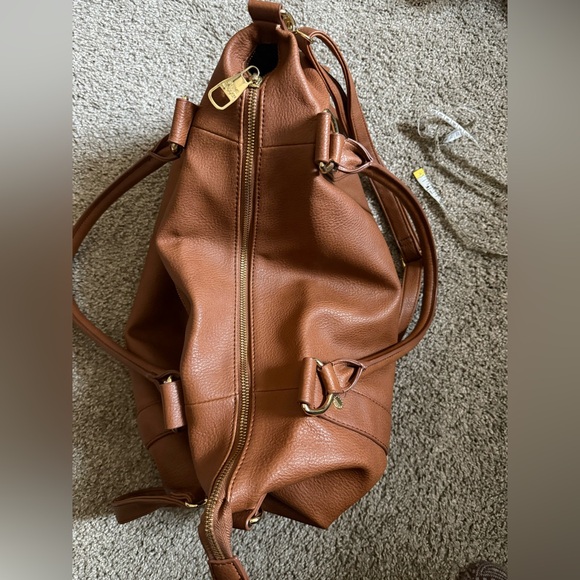 Steve Madden Leather Shoulder Tote Bag - Picture 5 of 5